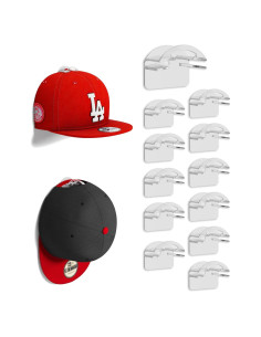Ganchos Adhesivos para Sombreros MSKEI - Paquete de 12