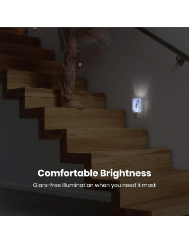 Lámpara LED Nocturna Yobvec Libélula 0.5W Enchufable