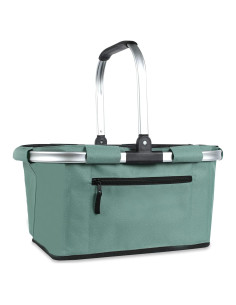 Cesta de Picnic Plegable SIYUAN 22L Verde Claro Duradera