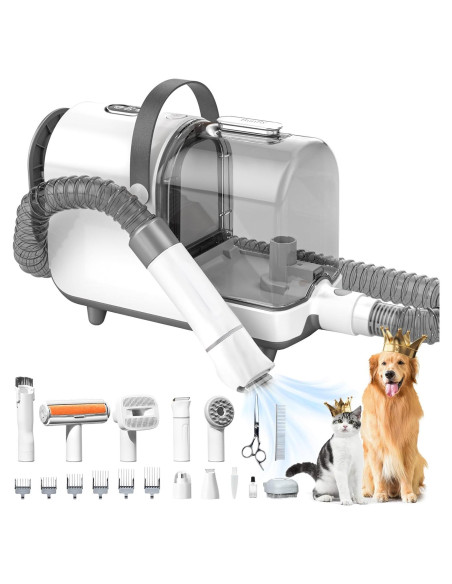 Kit de Aseo y Aspiradora para Mascotas Bunfly S1 3L 13000Pa