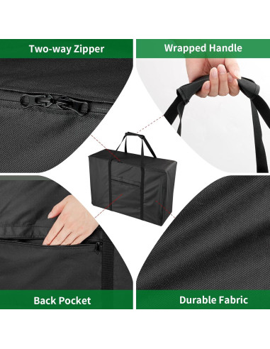 Bolsa de Transporte Impermeable para Estufa Camping Coleman 40.6x35.6x17.8 cm