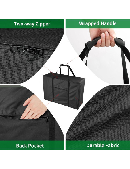 Bolsa de Transporte Impermeable para Estufa Camping Coleman 40.6x35.6x17.8 cm