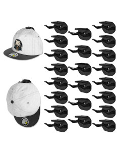 Ganchos Adhesivos para Sombreros Niunuerga 22 Pack Negro