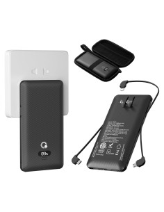 Cargador Portátil 10000mAh Shenzhen con Cables Integrados