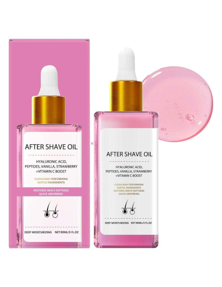 Aceite After Shave ONMYLOVIN Fresa y Vainilla 90g Hidratante