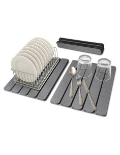 Alfombrilla de Secado Plegable VeriGoods 30x40cm Diatomita