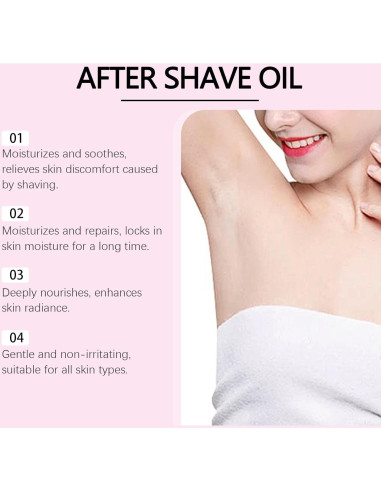 Aceite After Shave ONMYLOVIN Fresa y Vainilla 90g Hidratante