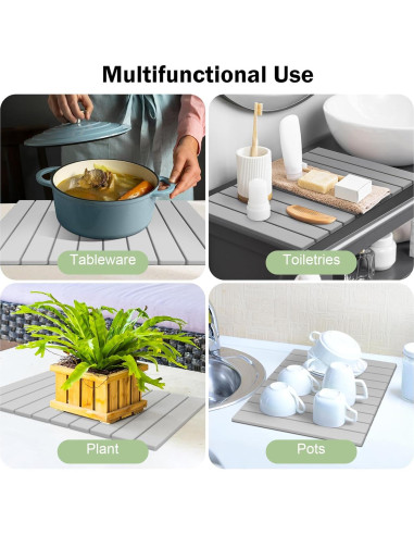 Alfombrilla de Secado de Piedra Diatomácea Cecnamt 61x40.6 cm