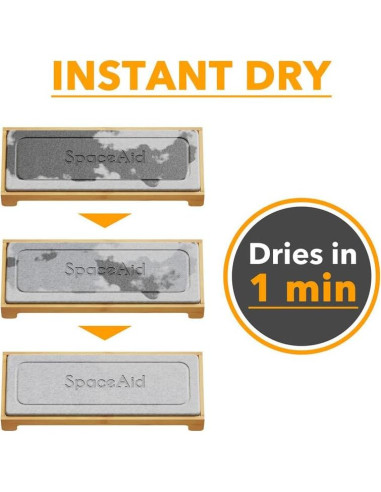 Caddy de Secado Rápido SpaceAid para Fregadero - Bambú Gris