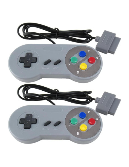 Paquete de 2 Controladores USB Gamepad USonline911 para PC y Mac