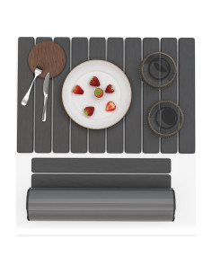 Alfombrilla de Secado de Piedra Diatomita YEECOPON 60x39cm