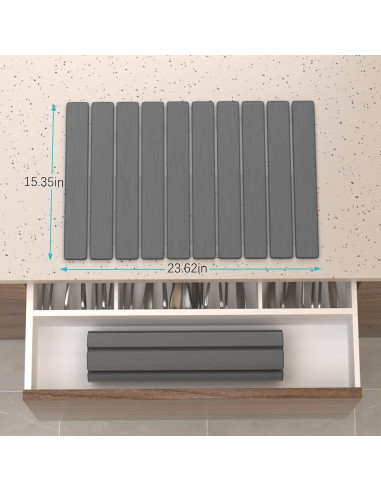 Alfombrilla de Secado de Piedra Diatomita YEECOPON 60x39cm