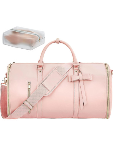 Bolsa de Ropa de Viaje STHMEOOHT Rosa 52.1x25.4x31.8 cm