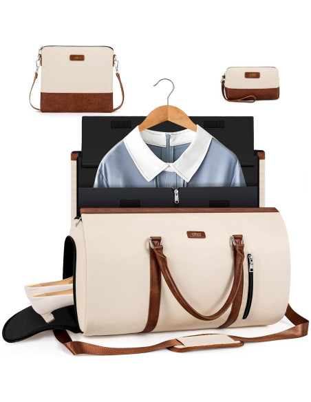 Bolsa de viaje convertible TIBES 4 en 1 para ropa y aseo Bolsa de viaje convertible TIBES 4 en 1 para ropa y aseo