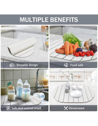 Alfombrilla de Secado Grande FloVogue 60x40 cm Diatomita