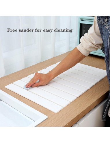 Alfombrilla de Secado Rápido de Piedra Diatomácea Polpcygne 60x40 cm