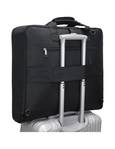 Bolsa de Traje Modoker Negra con Correa de Hombro 106.68x55.88cm