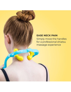 Masajeador de Cuello Shiatsu Lindo - 4 Perillas Ajustables 2