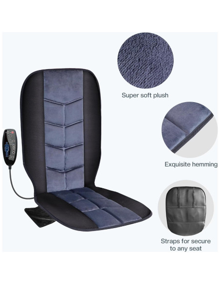 Almohadilla de Masaje CILI CL-2613 con Calor y 10 Motores