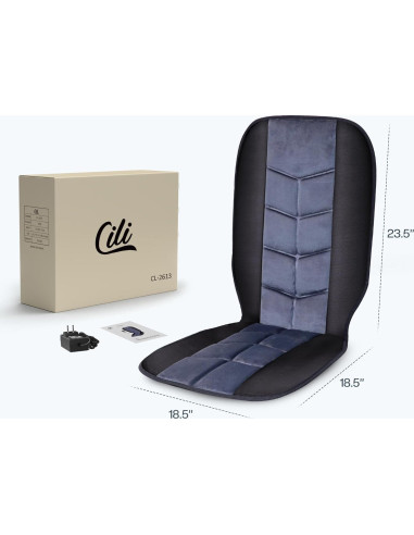 Almohadilla de Masaje CILI CL-2613 con Calor y 10 Motores