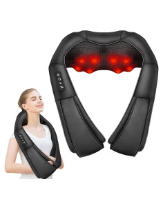 Masajeador de Cuello y Espalda URSMILEKIT 4D con Calor