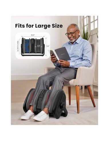 Masajeador de Pies Shiatsu COMFIER CF-5416 con Calor y Compresión