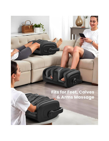Masajeador de Pies Shiatsu COMFIER CF-5416 con Calor y Compresión