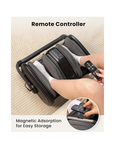 Masajeador de Pies Shiatsu COMFIER CF-5416 con Calor y Compresión