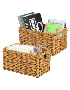 Cestas de Mimbre ORDELITE Set de 2 Rectangulares 33x21.5cm