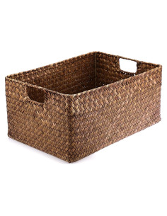 Cesta de Almacenamiento Hipiwe de Hierba Marina 41x30cm