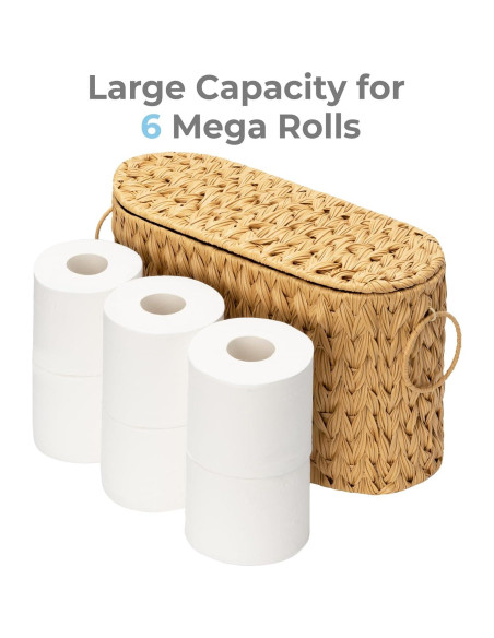 Cesta de Almacenamiento de Papel Higiénico GRANNY SAYS Ovalada