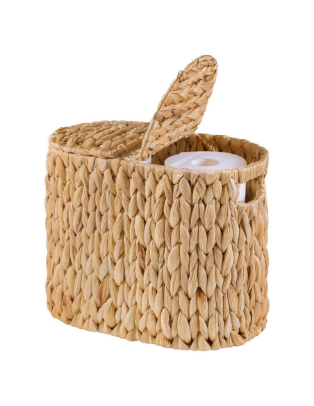 Cesta de Papel Higiénico ELONG HOME Natural para 4 Rollos