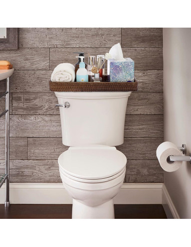 Bandeja de Baño Sumnacon de Ratán 41.5x15x4.7cm Marrón