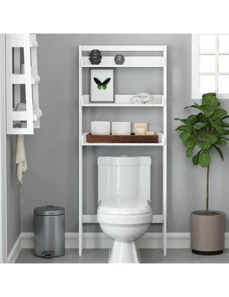 Bandeja de Baño Sumnacon de Ratán 41.5x15x4.7cm Marrón