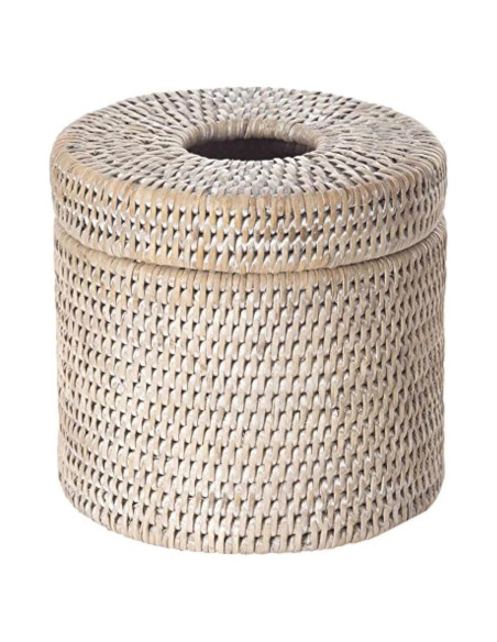 Cubierta de Rollo de Papel Higiénico Kouboo Lavado Blanco