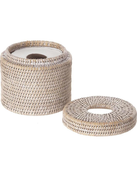 Cubierta de Rollo de Papel Higiénico Kouboo Lavado Blanco