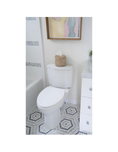 Cubierta de Rollo de Papel Higiénico Kouboo Lavado Blanco