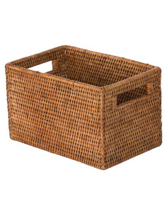 Canasta de Almacenamiento KOUBOO Rattan Miel 25.4x16.5 cm