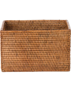 Canasta de Almacenamiento KOUBOO Rattan Miel 25.4x16.5 cm 2