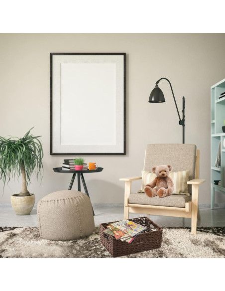 Cestas de Almacenamiento de Mimbre Marrón TOPZEA - 2 Piezas