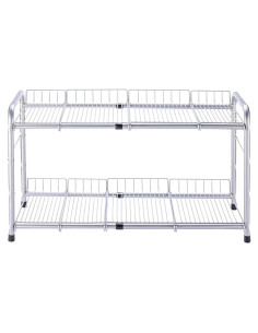 Organizador de Fregadero FlagShip 2 Niveles Ajustable 63.5 cm