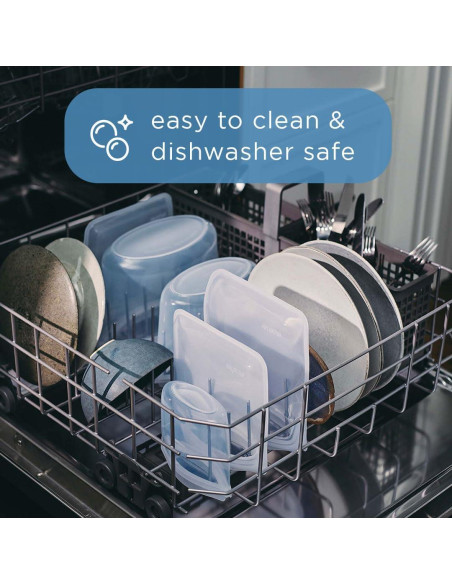 Bolsa de Silicona Reutilizable Stasher Mega Aqua 3L