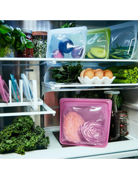 Bolsa de Silicona Reutilizable Stasher Mega Aqua 3L