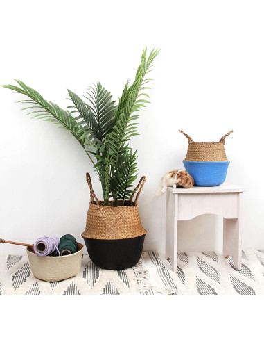 Cesta de Algas Marinas BlueMake Grande 32x28cm Multiusos