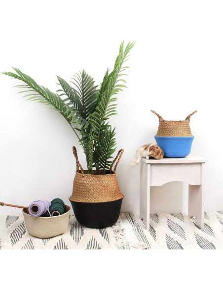 Cesta de Algas Marinas BlueMake Grande 32x28cm Multiusos