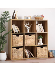 Juego de 3 Cestas de Almacenamiento DINGTAI 30.48cm Mimbre 2