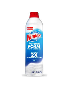 Limpiador de Vidrios Windex Fast Shine Foam 0.56 L Sin Goteo