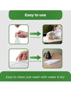 Cubiertas de Alimentos Plegables Simply Genius 43x43 cm - 6 Pzas 2