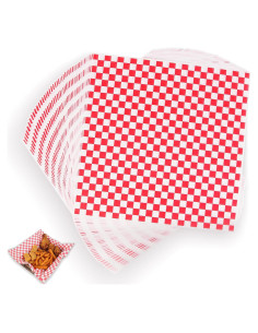 100 Hojas Papel Cera Vacnkoy 30.48x30.48 cm Resistente Grasa