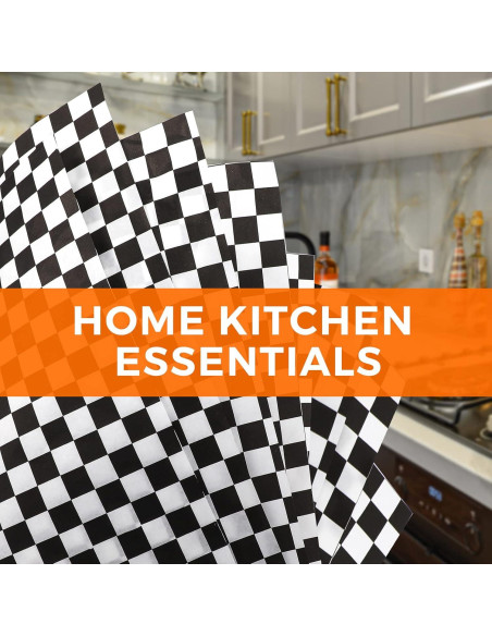 1000 Hojas de Papel Deli Encera Spakon 30.48x30.48cm Negro-Blanco